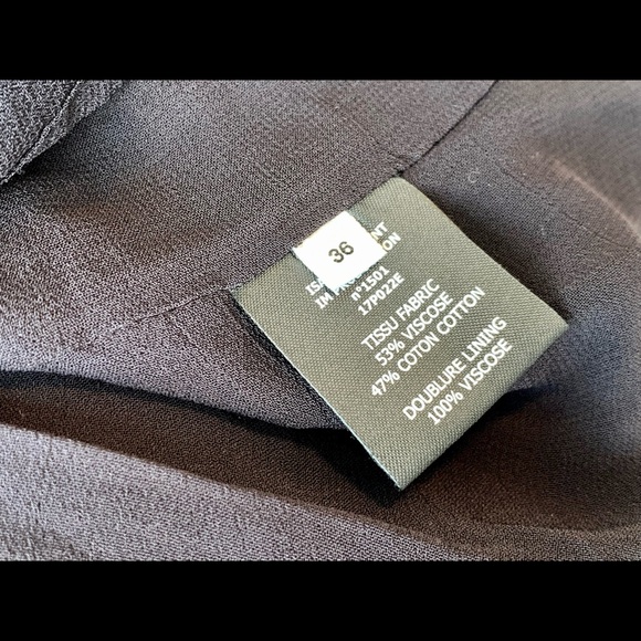 Isabel Marant Etoile Kamelie Tiered Voile Mini Skirt - Black - Picture 6 of 6